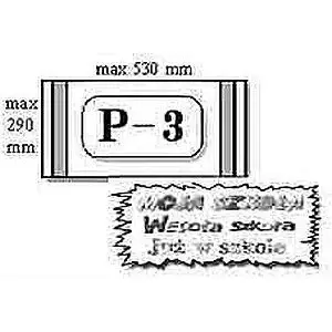 Self-adhesive Cover IKS model p-3 — IKS WIKR-003605, universal protective cover