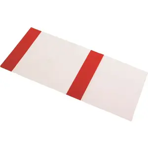 Notebook cover Panta Plast model OR-5 PVC with adjustable fit, size 24.90 x 43.00 cm, pack of 25
