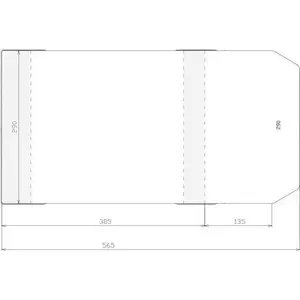 Sztapel adjustable cover 290×520 mm for documents, pack of 50
