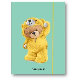 Folder with Elastic Band Cetus-Bis Cetus-Bis Teczka A4+ - A4+ document folder with elastic, Teddies & Miś design