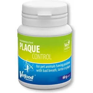 Dental Treats Vetfood Plaque Control 60 g — Vetfood dental care for dogs and cats, plaque and tartar control