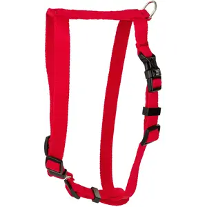Dog harness barry king Classic, red, size XS-S, 10 mm strap, 30–40 cm chest