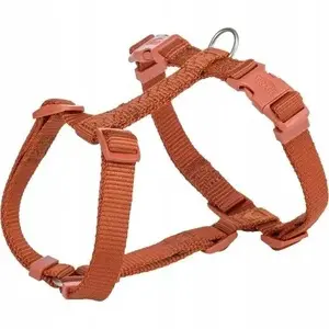 Dog H-harness Trixie TX-203230, rust, size XS–S (neck/chest 30–44 cm, strap 10 mm)
