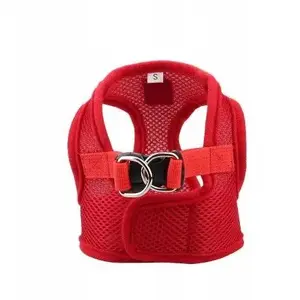 Dog Harness Kontext BK-18675, no-pressure red XS, chest circumference 33 cm, chest length 12 cm