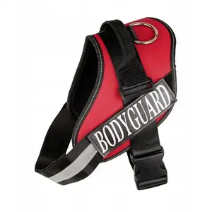 Dog Harness barry king Bodyguard XXL 75–100 cm, red, size XXL