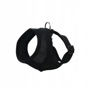 Dog Harness Barry King BK-18694 black mesh and polyester size S neck 32 cm chest 37–47 cm