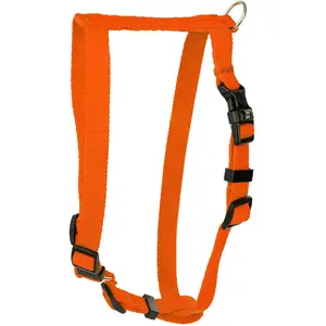 Dog harness Barry King BK-17752, size S-M, 16 mm strap, 40–65 cm chest circumference, orange