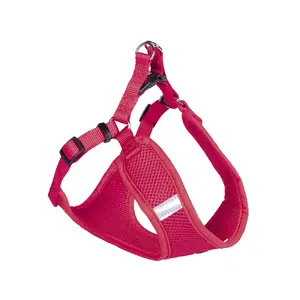 Dog harness Nobby Mesh Reflect L — red, chest 58–69 cm, size L