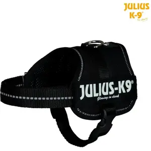 Harness Trixie Julius-K9 Baby/Mini-Mini/Mini XS-S — black, sizes for very small puppies