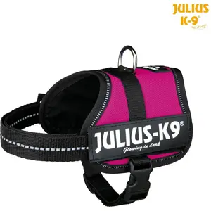Шлейка для собак Trixie Julius-K9 Baby/Mini-Mini/Mini M - фуксия, размер M