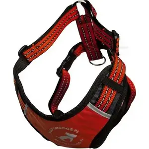Harness All For Dogs sport red size XS 34–54 cm, adjustable chest and belly straps