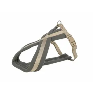 Dog harness Trixie Confort Premium Sand XS/S — size XS/S, adjustable, chest strap