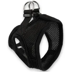 Dog Harness Barry King BK-18669 black XS chest circumference 33 cm chest length 12 cm