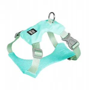 No-pull dog harness Barry King BK-18665 — small breeds, size L, neck 36–48 cm, chest 43–60 cm, blue