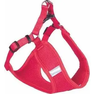 Pet harness Nobby Mesh Reflect Szelki XL red, size 69–83 cm, reflective mesh material