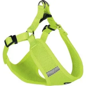 Iejūgs Nobby Mesh Reflect XL neona krāsā, izmērs 69–83 cm krūšu apkārtmērs