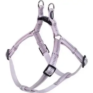Pet harness Nobby Soft Grip Szelki S-M 15 mm width, 40–56 cm adjustable, light pink