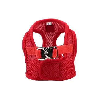 Dog Harness barry king BK-18680 — non-restrictive red XXL, chest circumference 57 cm, chest length 30 cm