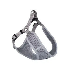 Halter harness Nobby 80623-81 for dog/cat, size XXS, chest 28–33 cm, strap 1 cm, grey