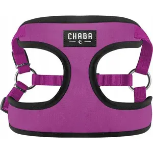Pet Harness Chaba CHABA SZELKI COMFORT BORDOWE XL — size XL, adjustable comfort harness