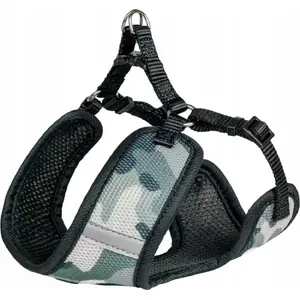 Pet harness Nobby Mesh Reflect harness XS camouflage 33–41 cm neck/chest