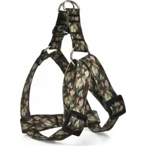 Dog Harness Barry King BK-17405 waterproof PVC camouflage size 2.5x50–70 cm