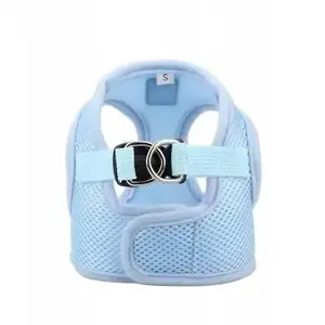 Harness for dog Barry King BK-18689 blue non-restrictive size M chest circumference 37 cm chest length 17 cm