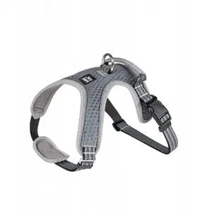 Dog harness barry king BK-15857 reflective grey size XL — neck 66–92 cm, chest 74–121 cm