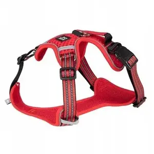 Dog Harness Barry King model BK-18645 red mesh size M neck 40–56 cm chest 52–68 cm