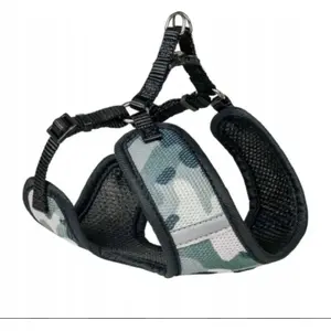 Dog harness Nobby Mesh Reflect harness with reflective trim size 41–46 cm, camouflage