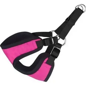 Dog harness Chaba Comfort size 3 — pink, adjustable chest and back straps
