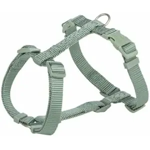 Dog Harness Trixie Premium Green M/L — size M/L, adjustable, chest/back support