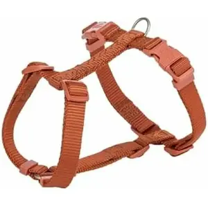 Dog Harness Trixie Premium Orange M/L — Adjustable Chest and Back Straps