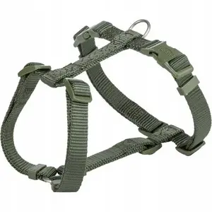 Dog H‑style Harness Trixie M–L 52–75 cm, 20 mm, olive green