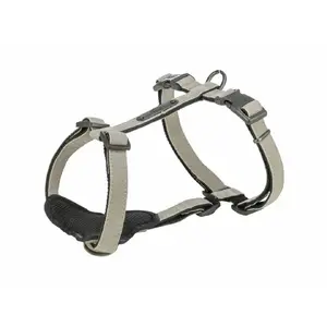 Dog harness Trixie CityStyle Arns light gray XS/S, adjustable soft padded chest and back straps