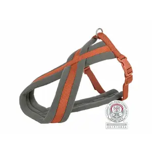 Dog harness Trixie Confort Premium Orange XS/S, size XS/S, adjustable, chest strap