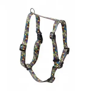 Dog harness strap barry king Dream Party 25 mm width, adjustable 60–100 cm
