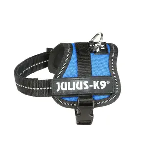 Шлейка жилет Trixie Powerharness XXXS — синий полиэстер, обхват груди 29–36 см