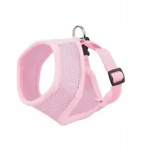 Dog Harness Barry King BK-18707, pink mesh and polyester, XL — neck 45 cm / chest 64–84 cm