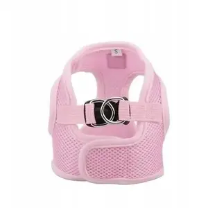 Dog Harness barry king Szelki bezuciskowe M — chest circumference 37 cm, chest length 17 cm, pink
