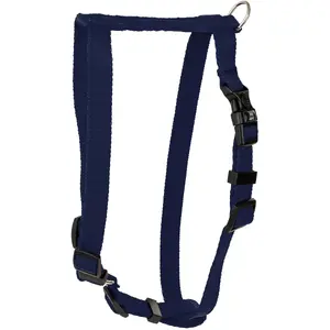 Dog harness barry king Classic, navy, size L-XL, 25 mm strap width, 75–100 cm adjustable chest