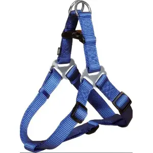 Dog Harness Trixie Premium adjustable 65–80 cm strap 25 mm blue