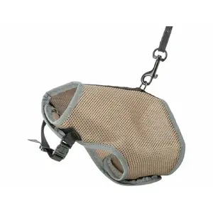Dog Harness Trixie Taupe M0607350 — adjustable fabric harness for walking