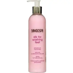 Foot Wash Silk Solution BingoSpa 300 ml – gentle foot cleanser
