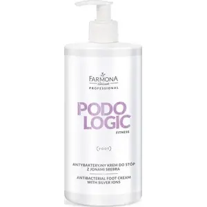 Pēdu krēms Farmona PODOLOGIC FITNESS antibakteriāls ar sudraba joniem 500 ml