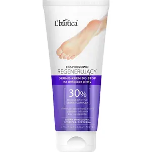 Dermo foot cream for cracked heels L'BIOTICA Ekspresowo regenerujący, 100 ml
