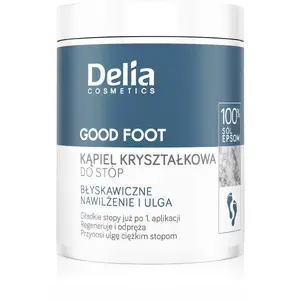 Foot bath crystals Delia Good Foot 300 g – foot soak salt for pedicure and relaxation