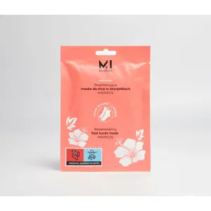 Foot regenerating mask in socks MARION Hibiscus 2 x 15 ml
