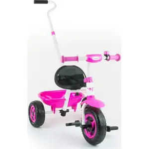 Bērnu balans-velosipēds milly mally Rowerek Turbo Pink — stumjamais/ līdzsvara trenažieris bērniem