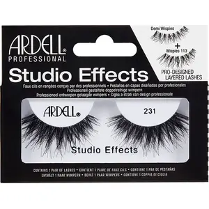 Накладные ресницы Ardell Studio Effects 231 — черные, лента